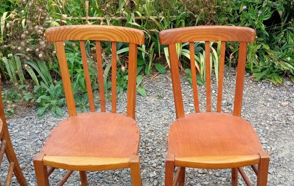 Lot de 6 chaises vintages n°11228