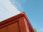 Ancienne armoire penderie en pin n°11230