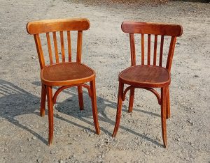 Paire de chaises vintages Bistro Baumann n°11231