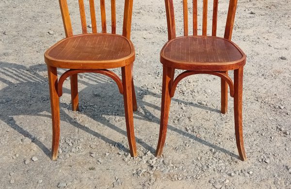 Paire de chaises vintages Bistro Baumann n°11231