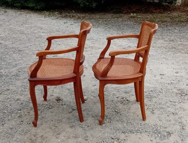 Paire de fauteuils Louis XV n°11242