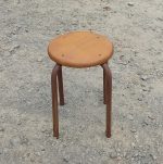 Tabouret d’atelier vintage n°11246