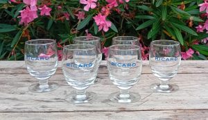 Lot de verres a Ricard n°11249