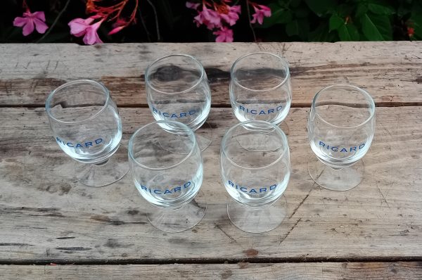Lot de verres a Ricard n°11249