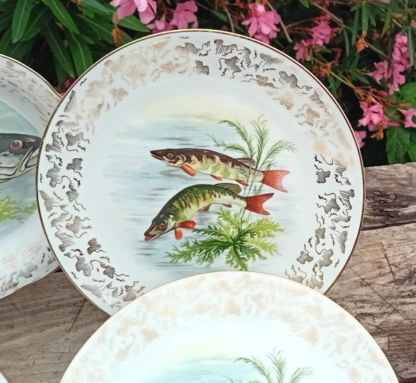 Service a poisson en porcelaine n°11251