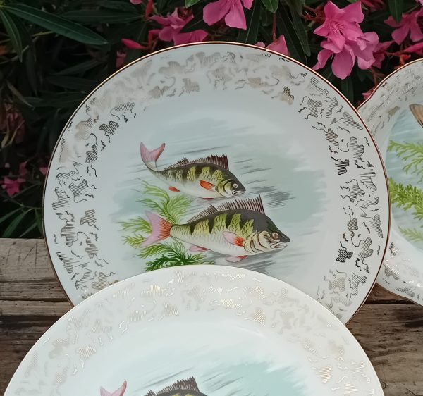 Service a poisson en porcelaine n°11251