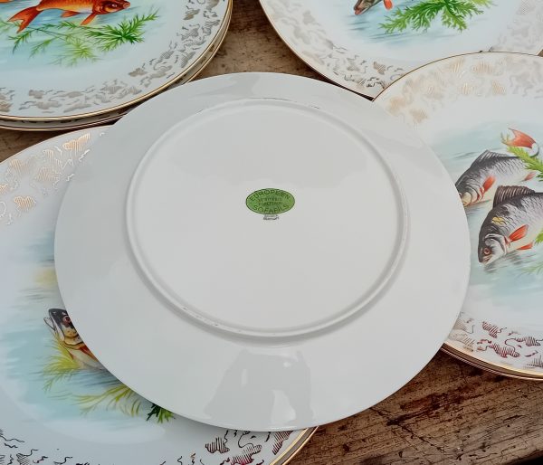 Service a poisson en porcelaine n°11251