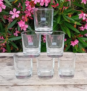 Lot de 6 verres a whisky Clan Campbell n°11251