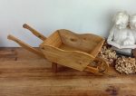 Brouette en bois pour déco n°11258