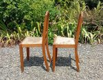 Ancienne paire de chaises a relooker n°11301
