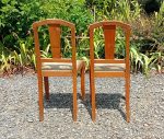 Ancienne paire de chaises a relooker n°11301