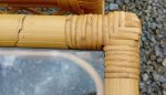 Tables gigognes vintages en rotin n°11300