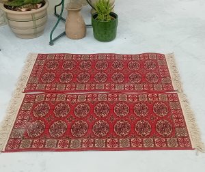 Paire de tapis pour descente de lit n°11307