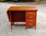Bureau vintage en chêne n°11344