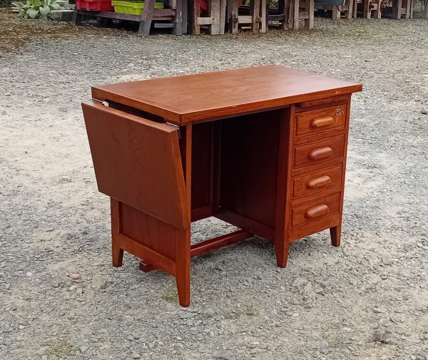 Bureau vintage en chêne n°11344