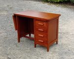 Bureau vintage en chêne n°11344