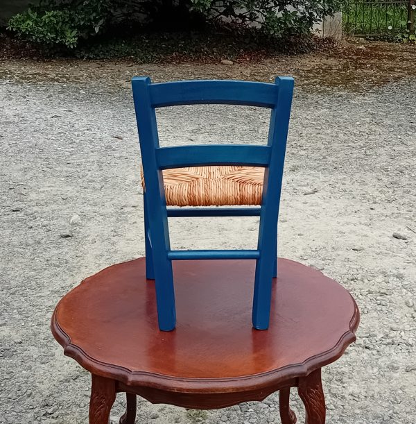 Chaise paillée pour enfant n°11349