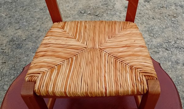 Chaise paillée pour enfant n°11349