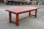 Grande table et ses 2 bancs n°11272