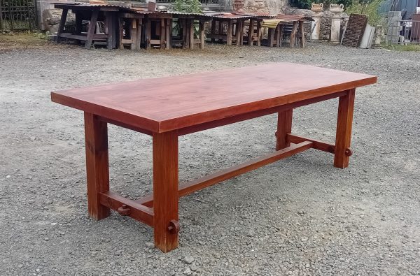 Grande table et ses 2 bancs n°11272