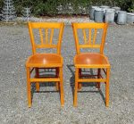 Paire de chaises vintages / Bistrot / n°11360