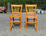 Paire de chaises vintages / Bistrot / n°11360