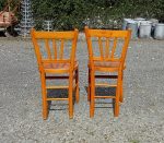 Paire de chaises vintages / Bistrot / n°11360