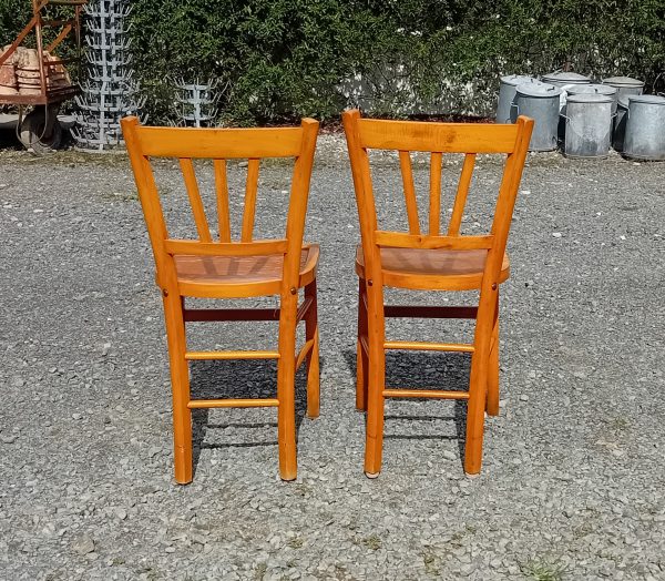Paire de chaises vintages / Bistrot / n°11360