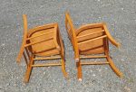 Paire de chaises vintages / Bistrot / n°11360