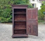 Ancienne bonnetière béarnaise en chêne n°11410