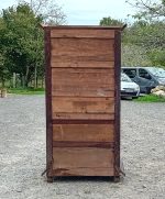 Ancienne bonnetière béarnaise en chêne n°11410