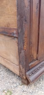 Ancienne bonnetière béarnaise en chêne n°11410