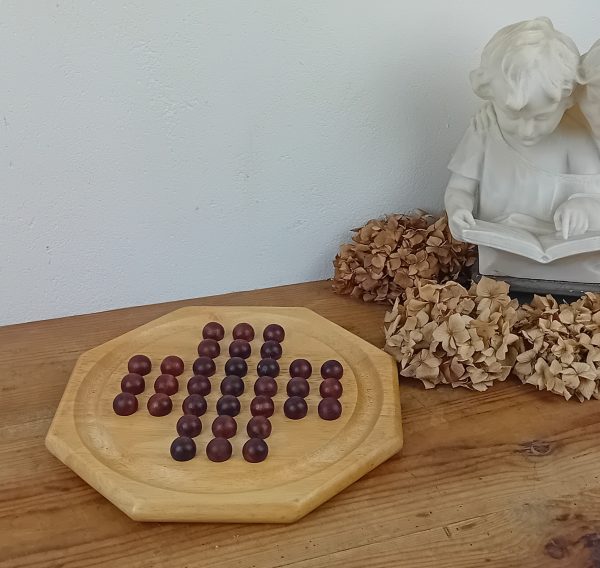 Solitaire en bois n°11422