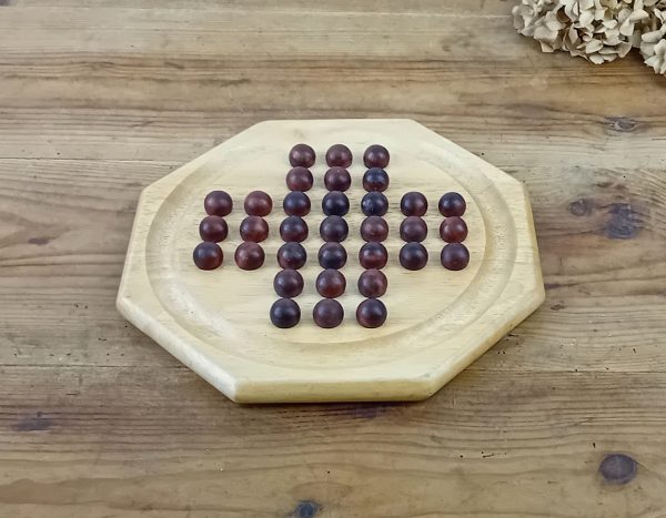 Solitaire en bois n°11422