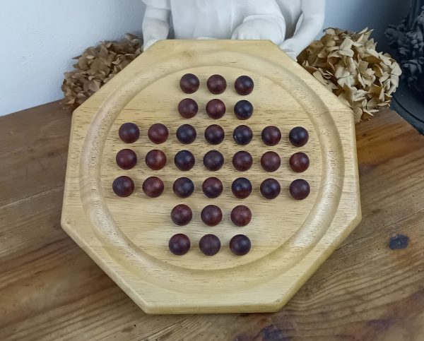 Solitaire en bois n°11422