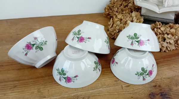 Lot de 5 bols vintages n°11433