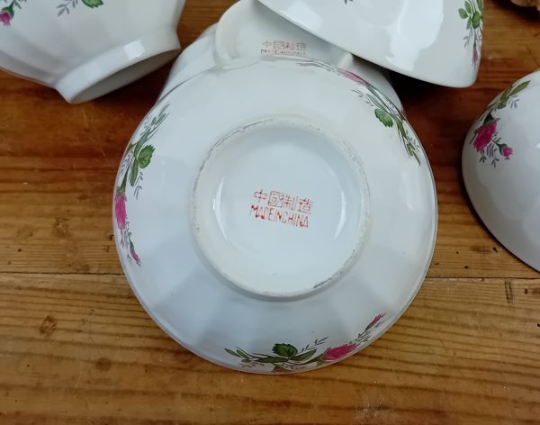 Lot de 5 bols vintages n°11433