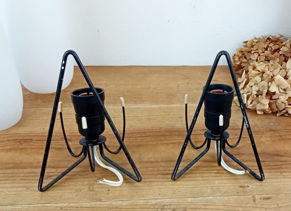 Paire d'appliques vintages / Space age / Philips / n°11434