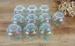 Lot de 10 verres vintages Myosotis n°11437