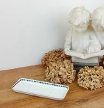 Ancien porte brosse en faïence n°11439