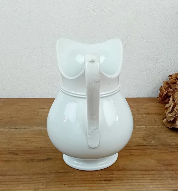 Ancien broc a eau en faïence Bordeaux Vieillard n°11438