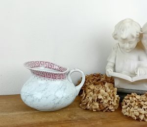 Ancien broc de toilette Lunéville Athènes n°11441