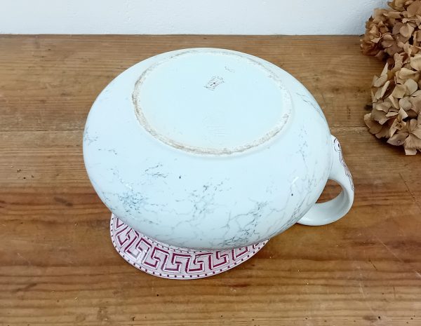 Ancien broc de toilette Lunéville Athènes n°11441