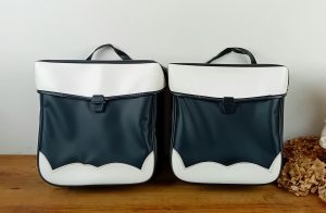 Paire de sacoches vintages n°11448