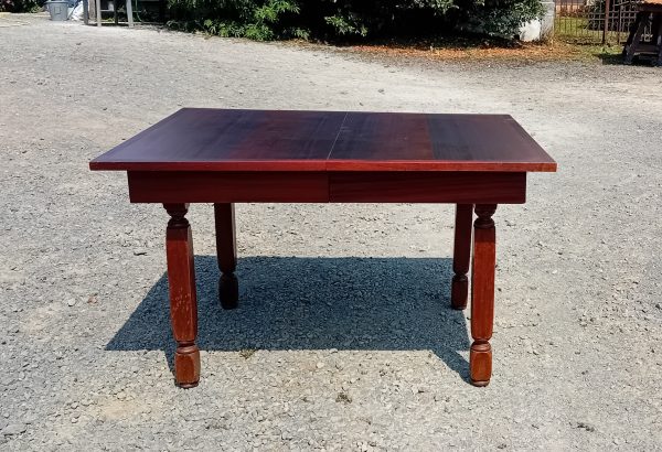 Ancienne table a rallonges Art déco Bidassoa Béhobie n°11237