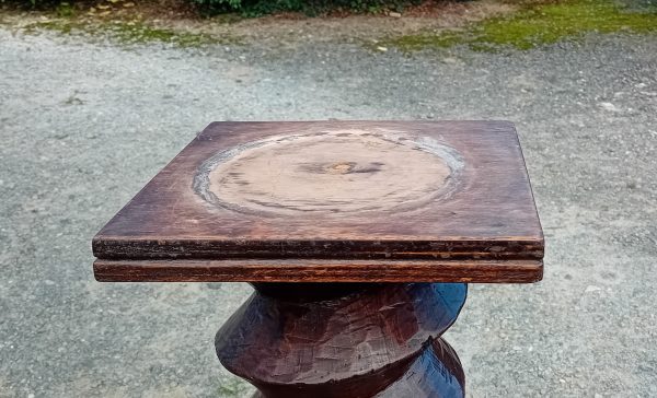 Ancienne vis de pressoir en chêne n°11380