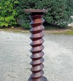 Ancienne vis de pressoir en chêne n°11380