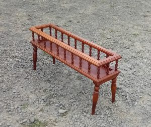 Jardinière vintage sur pied en bois n°11383