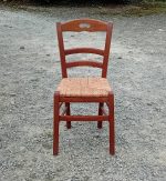 Chaise paillée n°11400