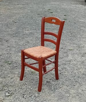 Chaise paillée n°11400